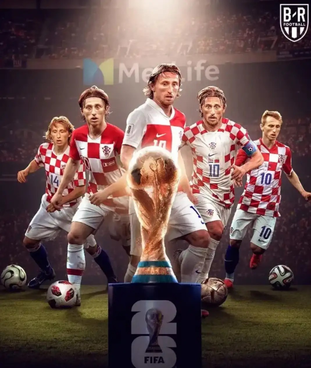第五次踢世界杯！莫德里奇最后一舞